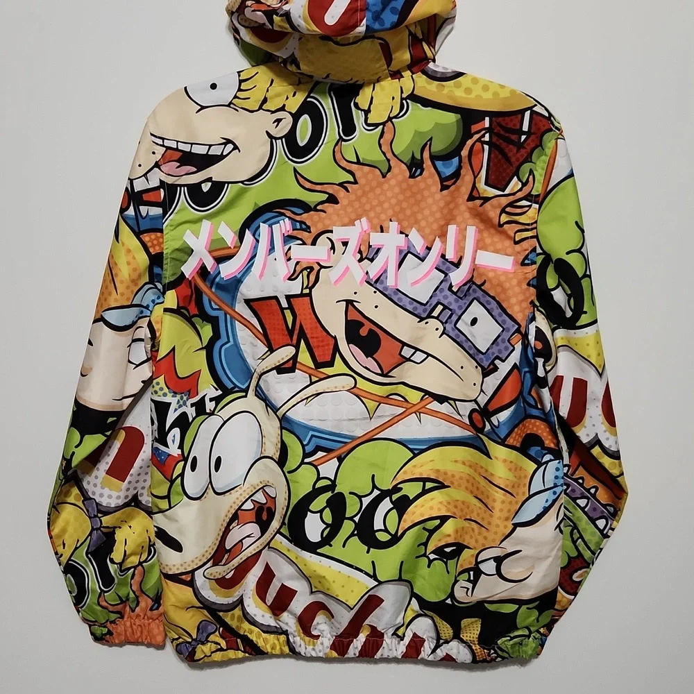 Members only nickelodeon collab windbreaker - Picture 4 of 6